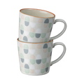 Heritage Atrium Accent Mugs - Set Of 2