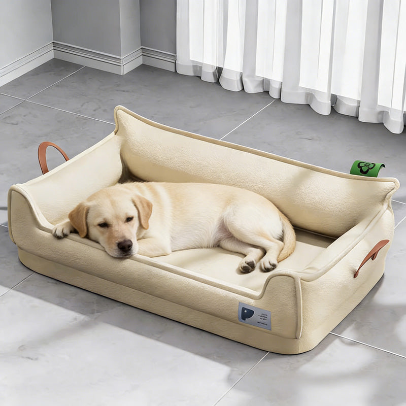 Detachable Leather Pet Bed