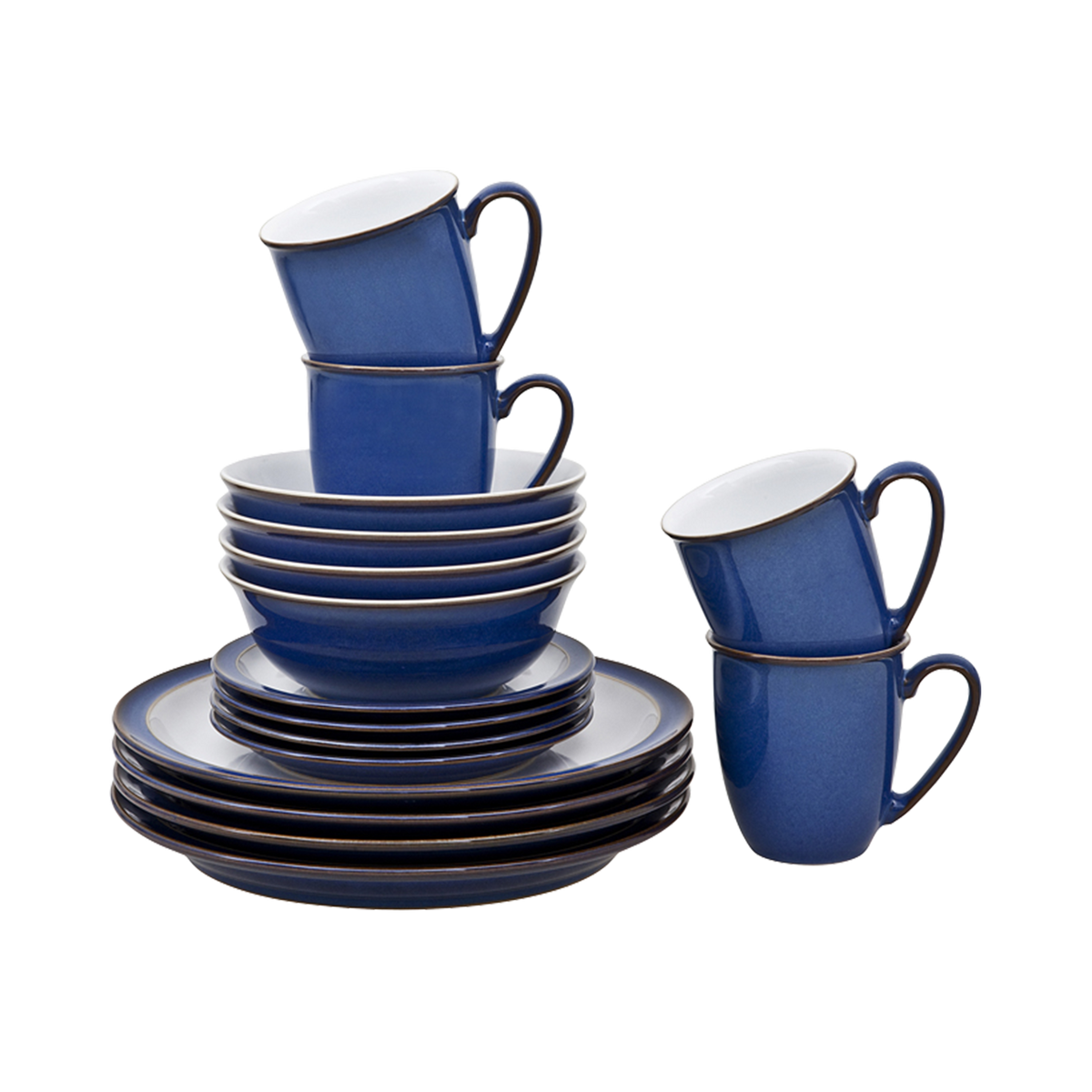 Imperial Blue 16 Piece Dinner Set