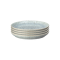 Halo Speckle Coupe Medium Plates - Set Of 4