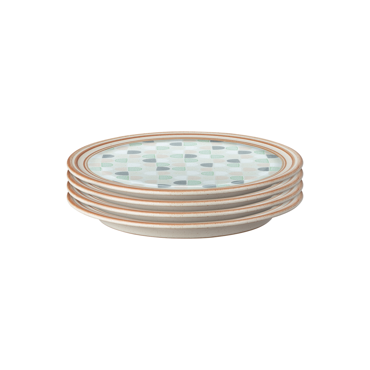 Heritage Atrium Accent Medium Plates - Set Of 4