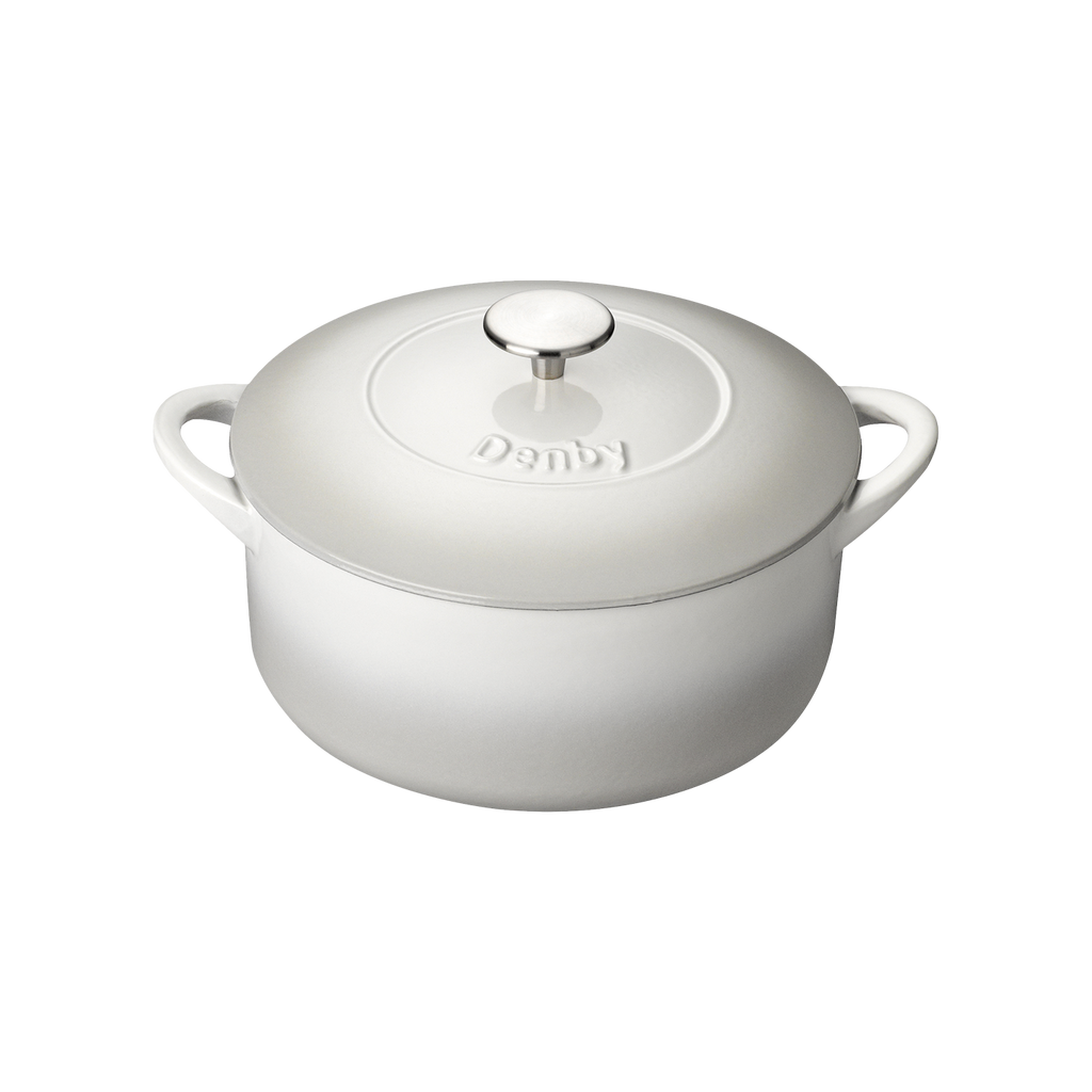 Denby Natural Canvas Cast Iron 26Cm Round Casserole