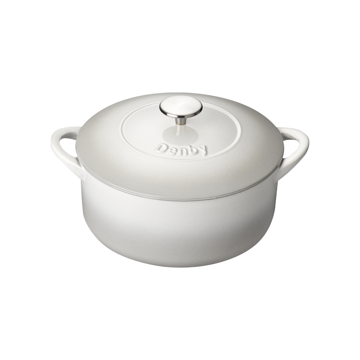 Denby Natural Canvas Cast Iron 26Cm Round Casserole