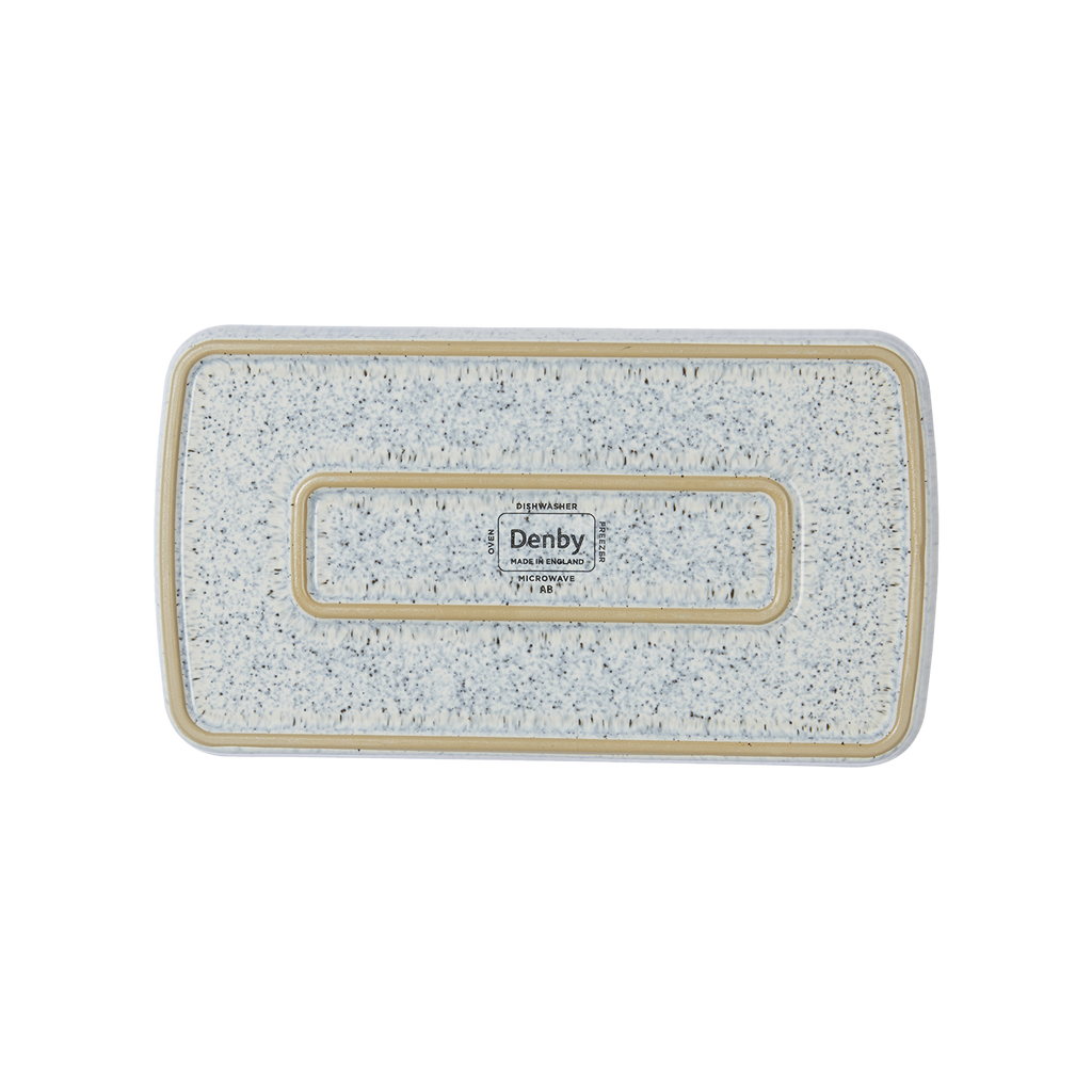 Halo Speckle Small Rectangular Platter