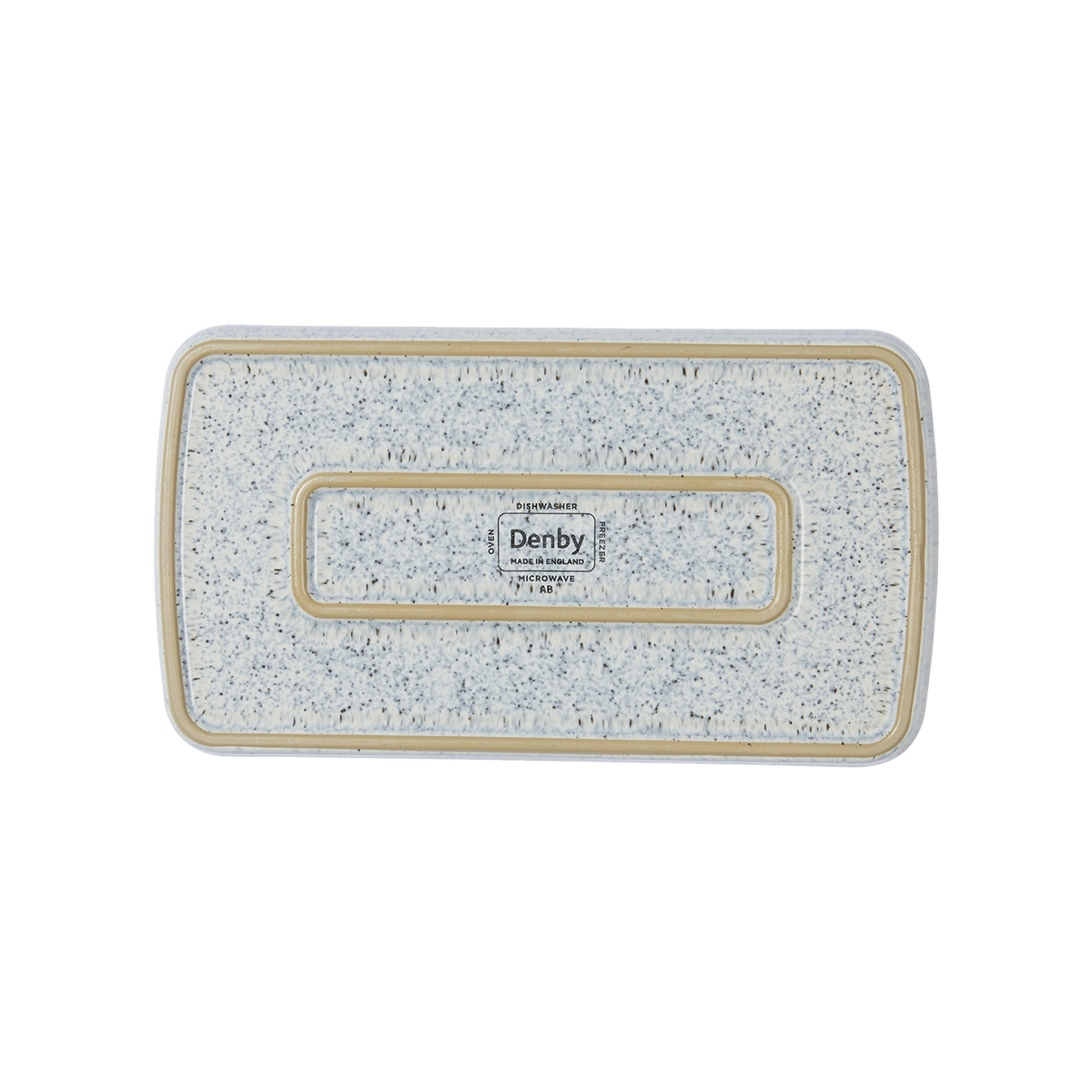 Halo Speckle Small Rectangular Platter
