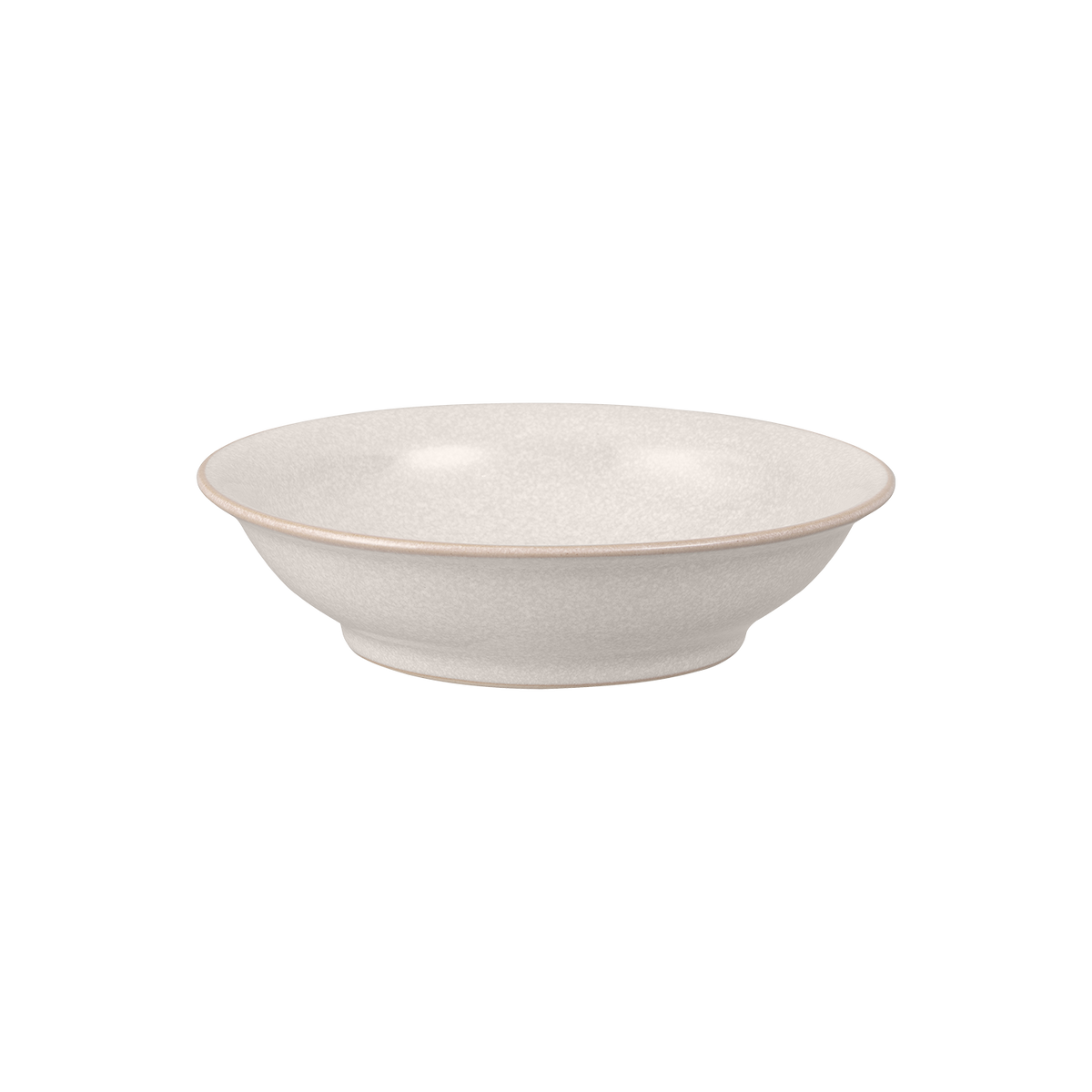 Elements Savannah White Medium Shallow Bowl Seconds