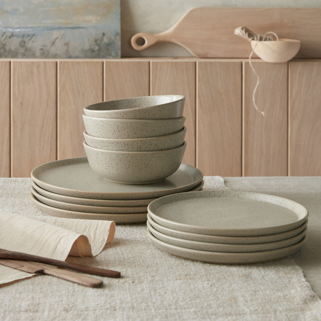 Grain Wheat 12 Piece Tableware Set