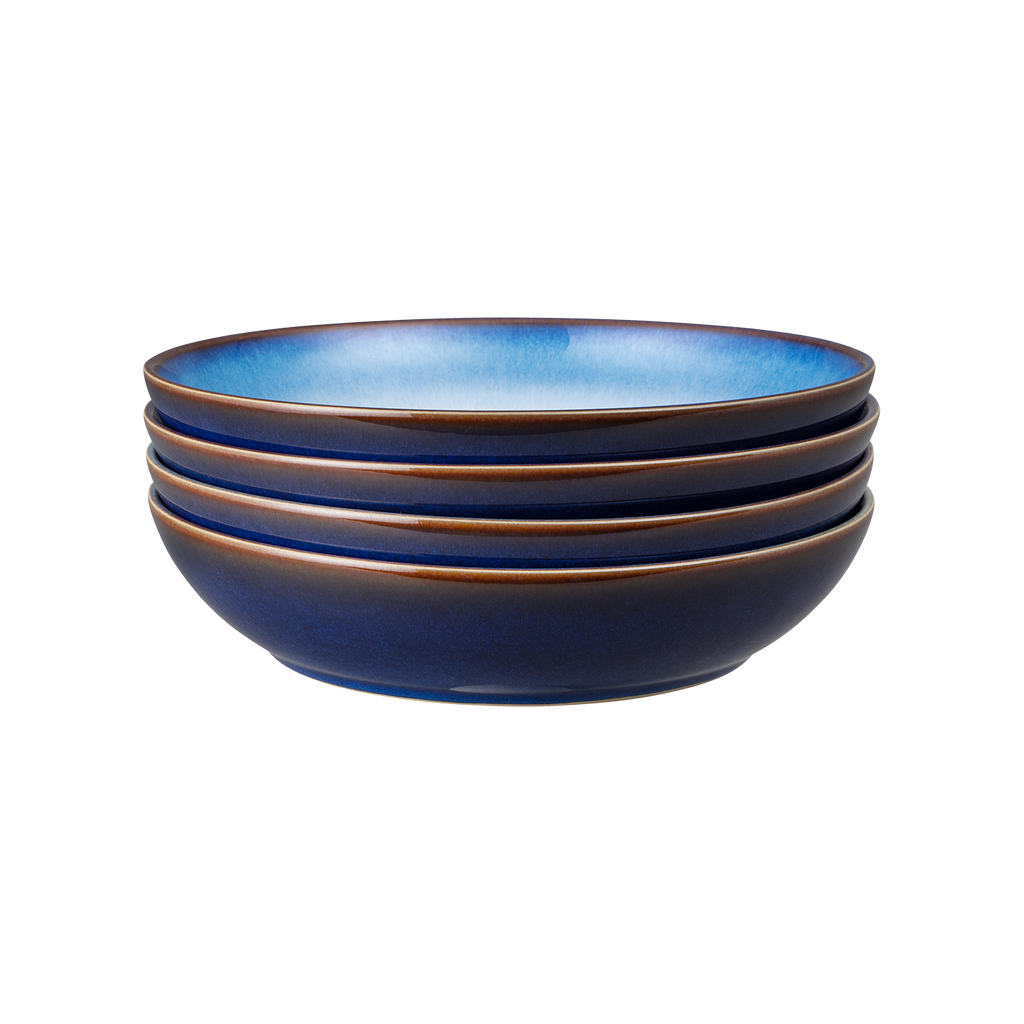 Blue Haze Pasta Bowls - Set Of 4