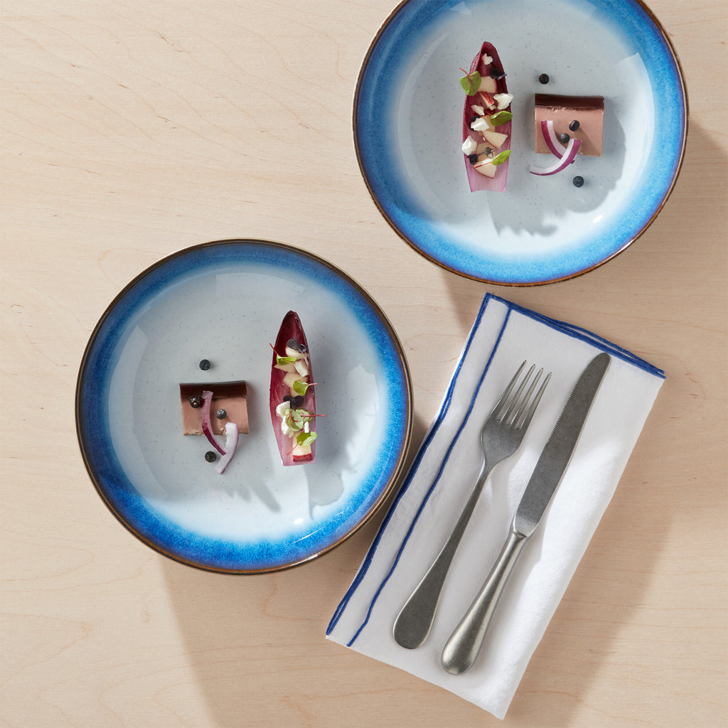 Blue Haze Pasta Bowls - Set Of 4