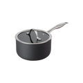 Hard Anodised 18cm Saucepan Induction Base (with lid)