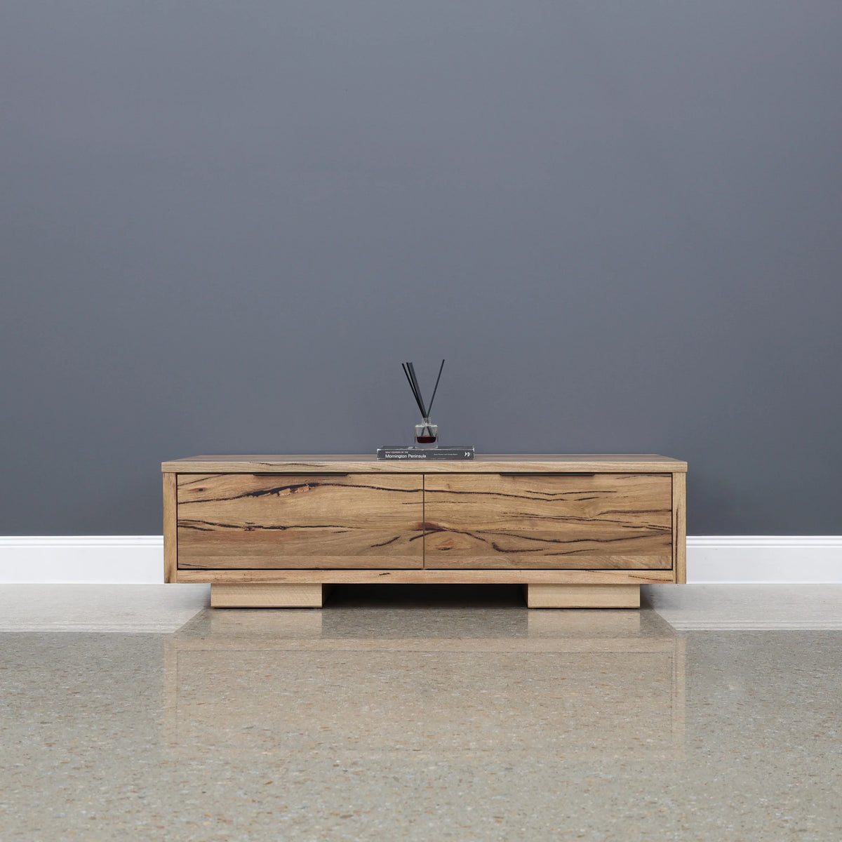 The Marri Wood Black Coffee Table