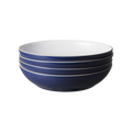 Elements Dark Blue Pasta Bowls - Set Of 4