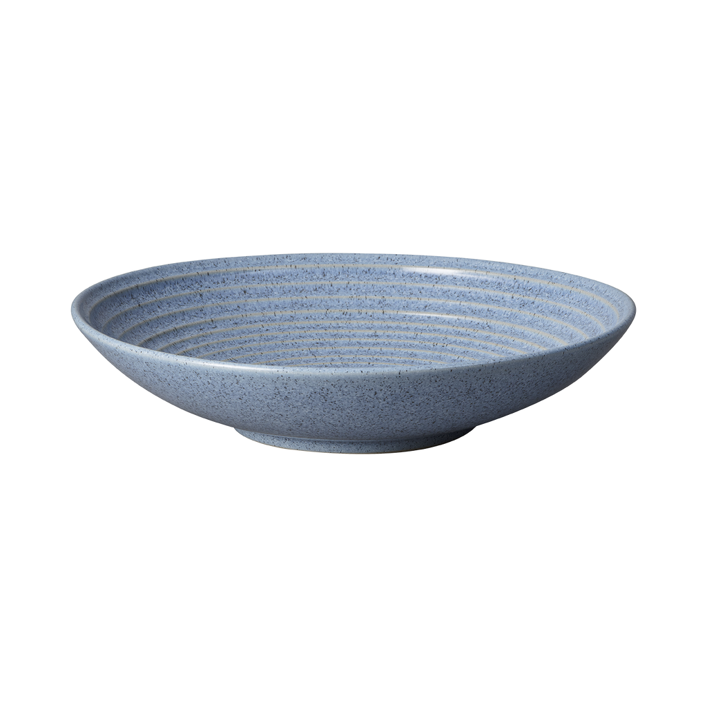 Studio Blue Flint Large Ridged Bowl