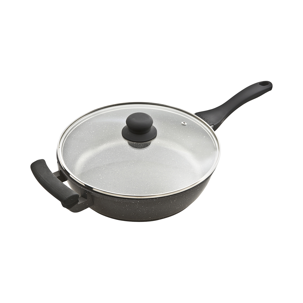 Granite Effect Cast Aluminium 28cm Saute Pan (with lid)