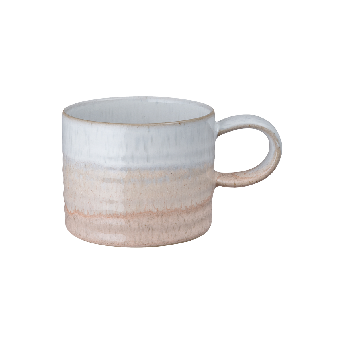 Kiln Coral Small Ridged Mug