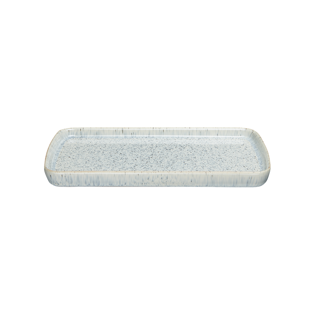 Halo Speckle Small Rectangular Platter