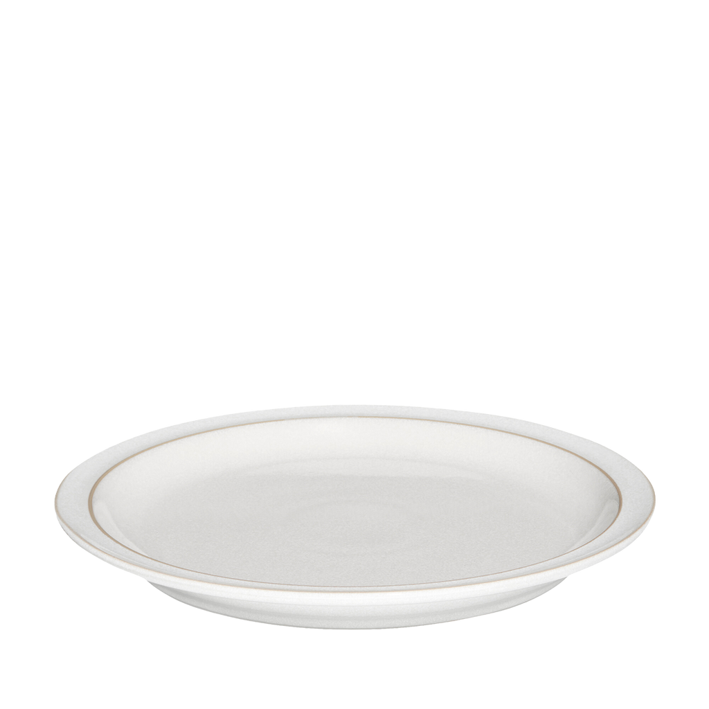 Cotton White Dinner Plate