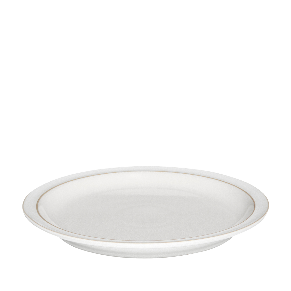 Cotton White Dinner Plate