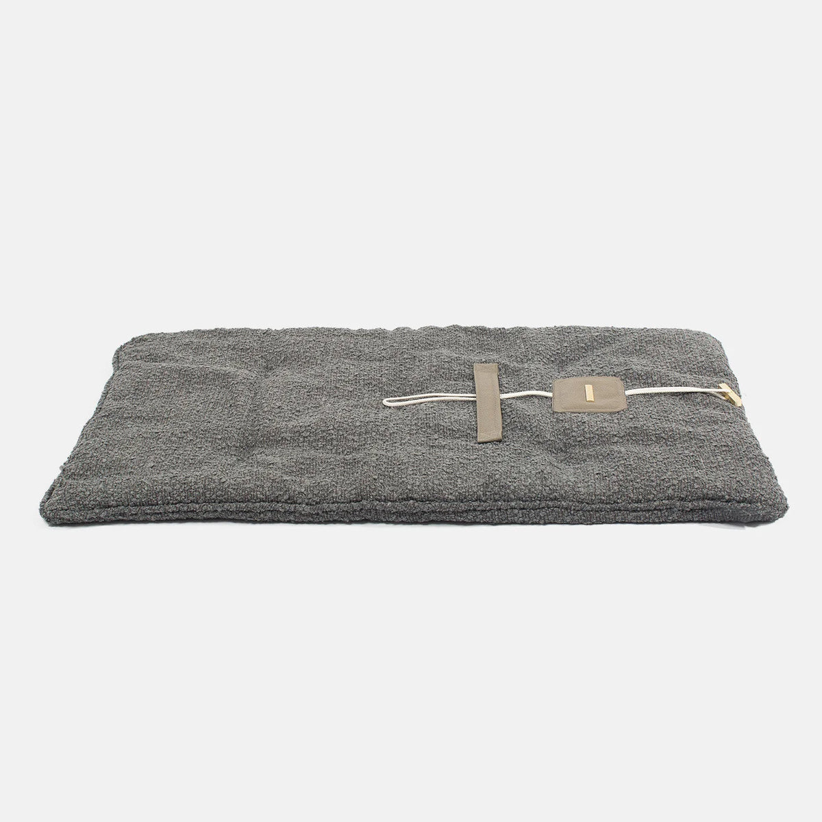 Travel Mat in Granite Boucl
