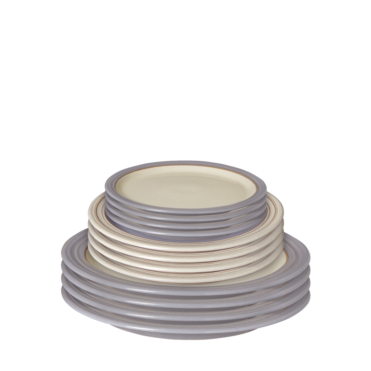 Heritage Lilac 12 Piece Plate Set