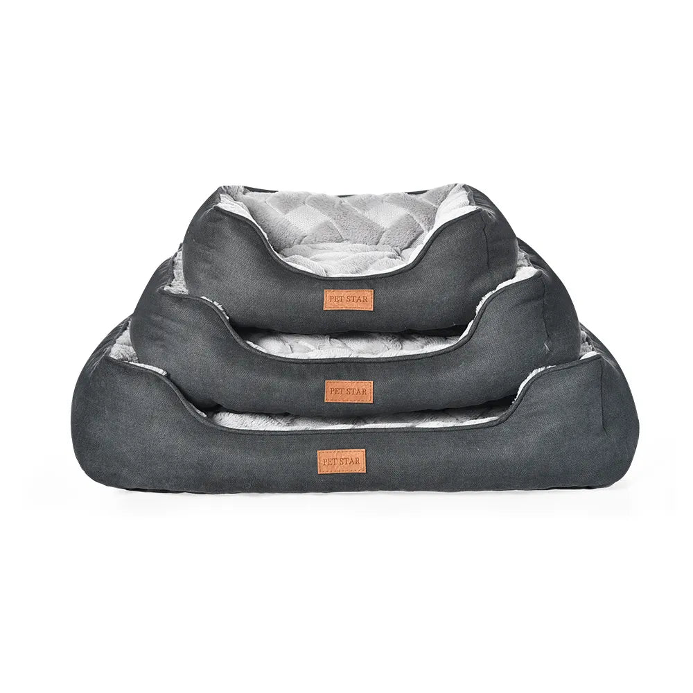 Modern Pet Bed Fuzzy Dog Sleep Beds