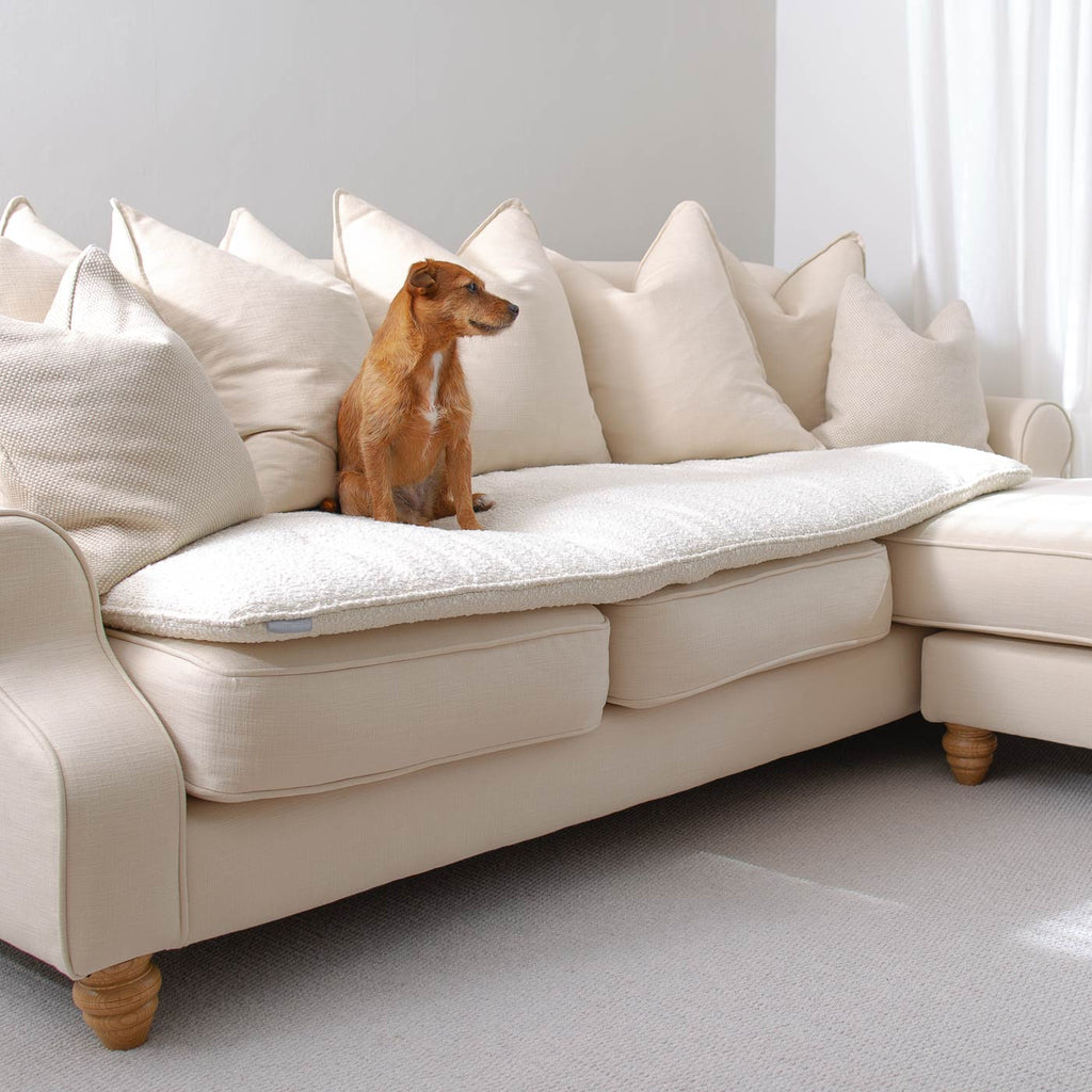 Couch Topper in Boucl