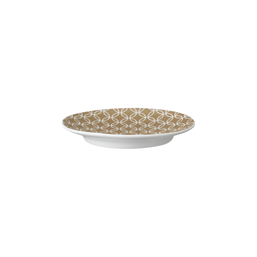 Modern Deco Small Plate Gold