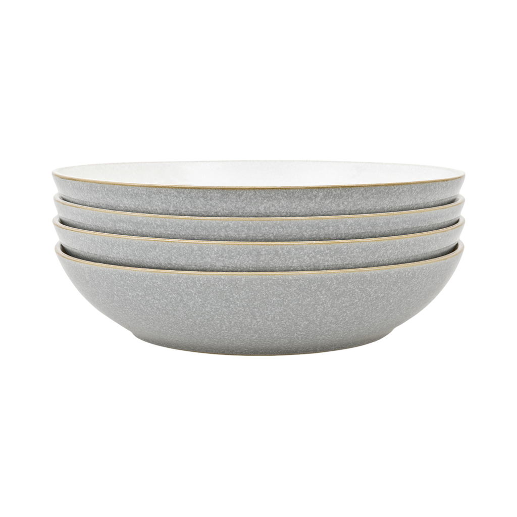 Elements Light Grey Pasta Bowls - Set Of 4