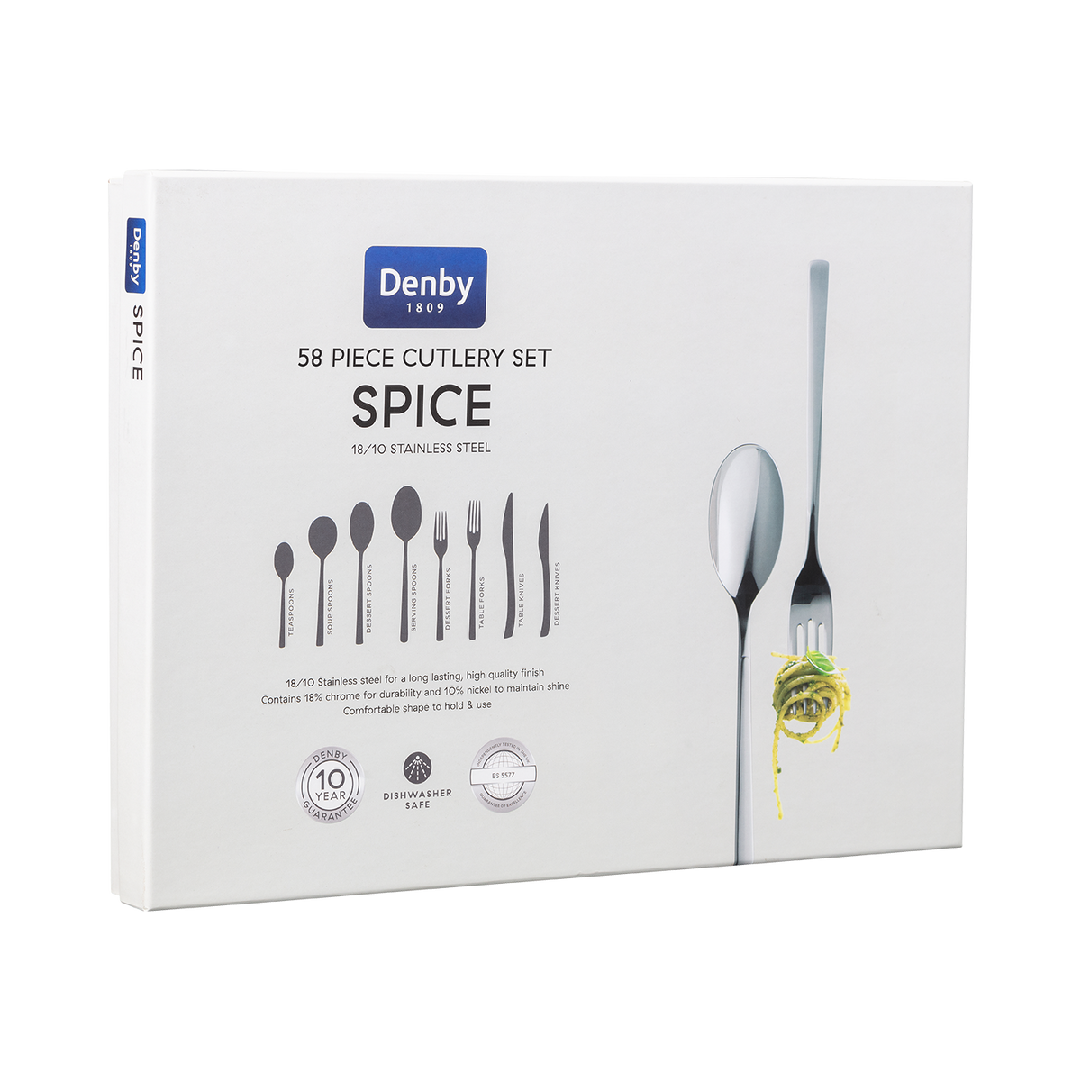 Spice 58 Piece Cutlery Set