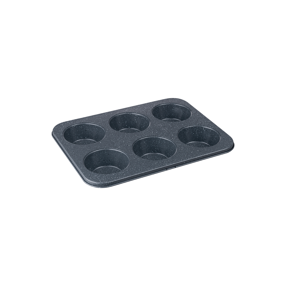 Denby Quantanium Finish 6 Cup Muffin Tin