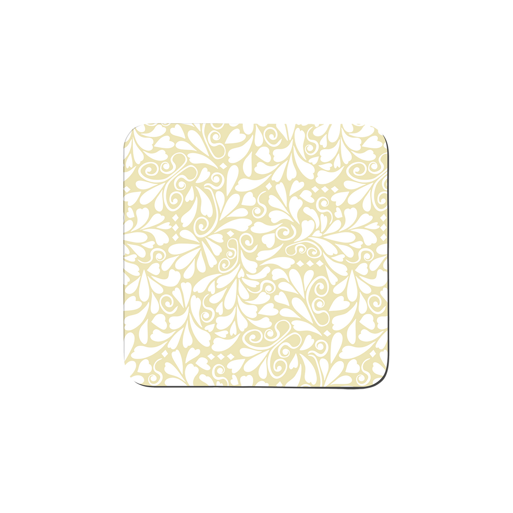 Jasmine Gold Coasters - Set Of 6