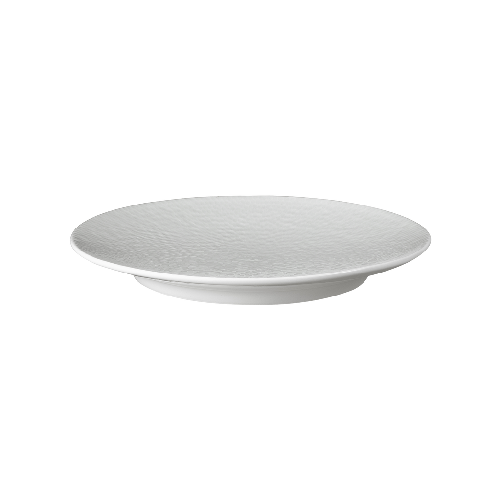 Carve White Dinner Plate