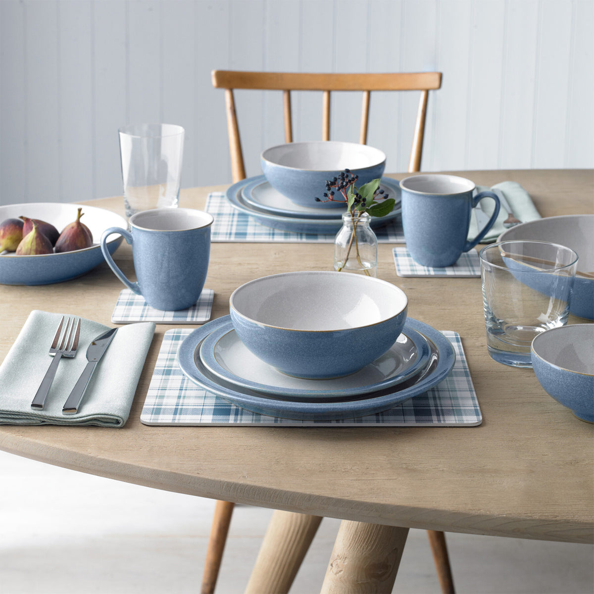 Elements Blue Cereal Bowls - Set Of 4