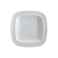White Squares Medium Plate