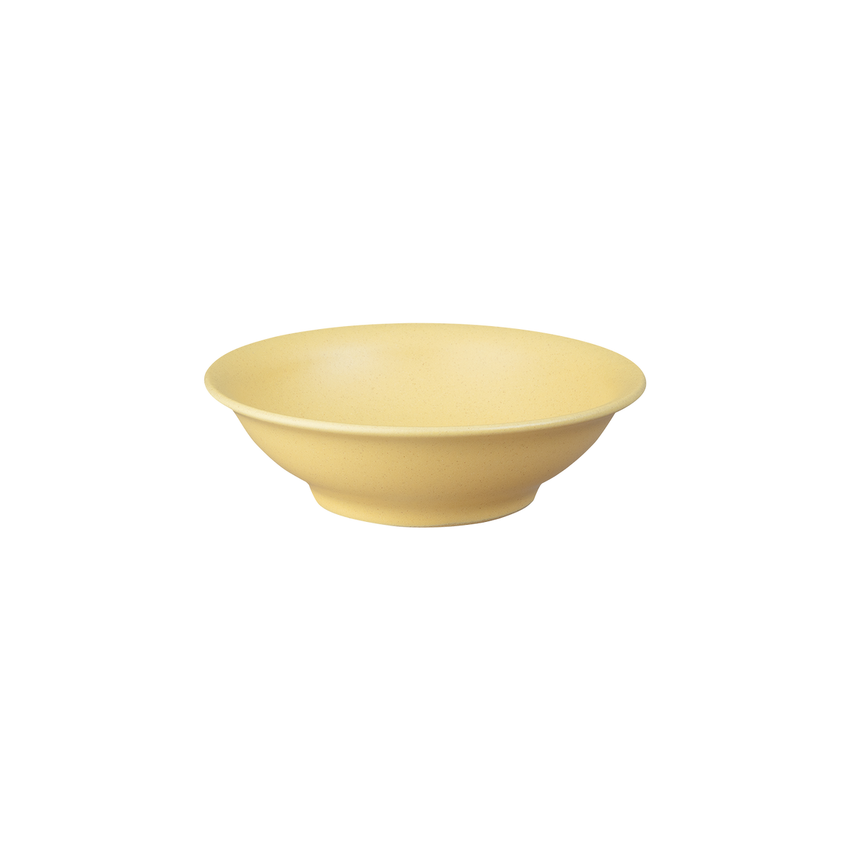 Impression Mustard Small Shallow Bowl