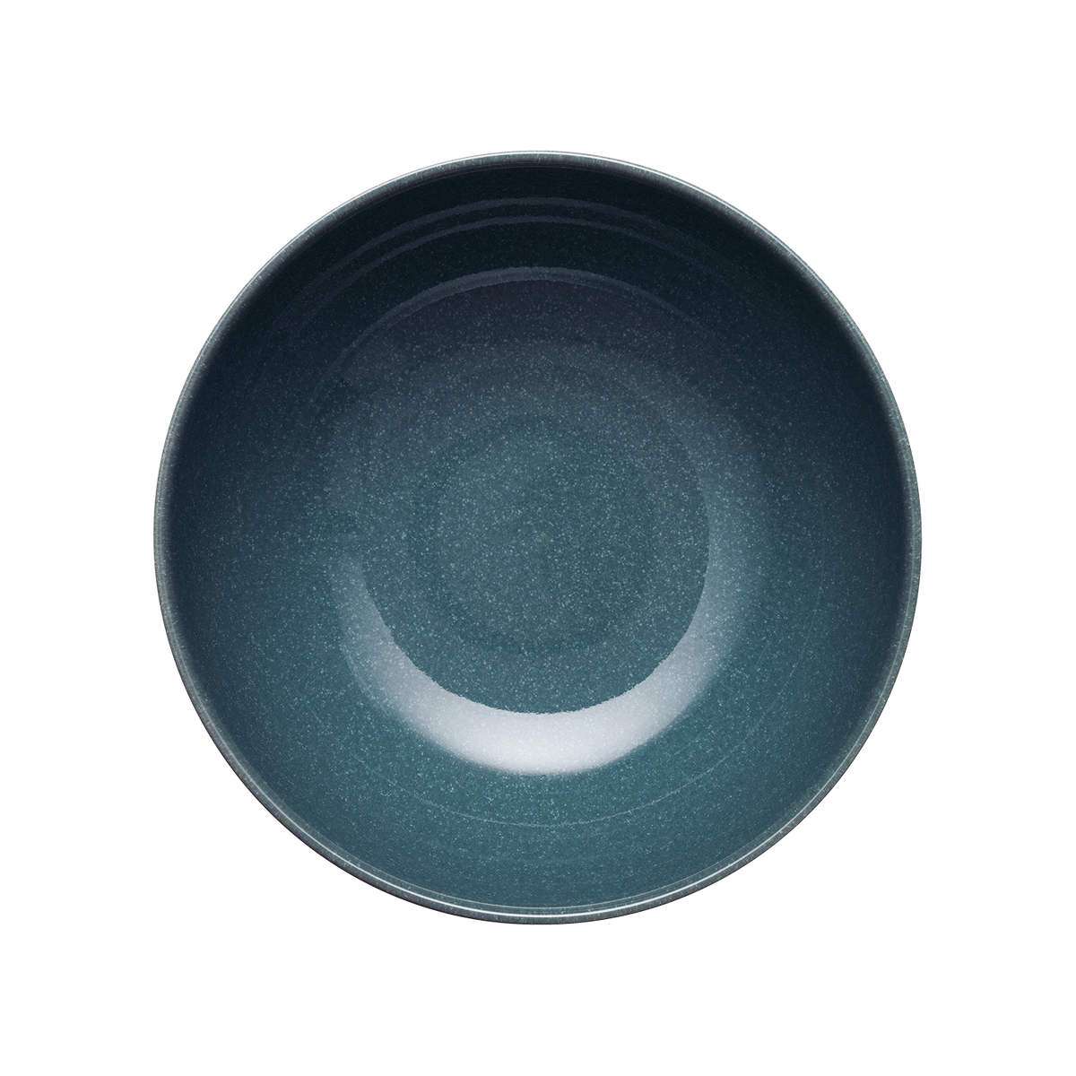 Elements Jade Dark Green Coupe Cereal Bowls - Set Of 4
