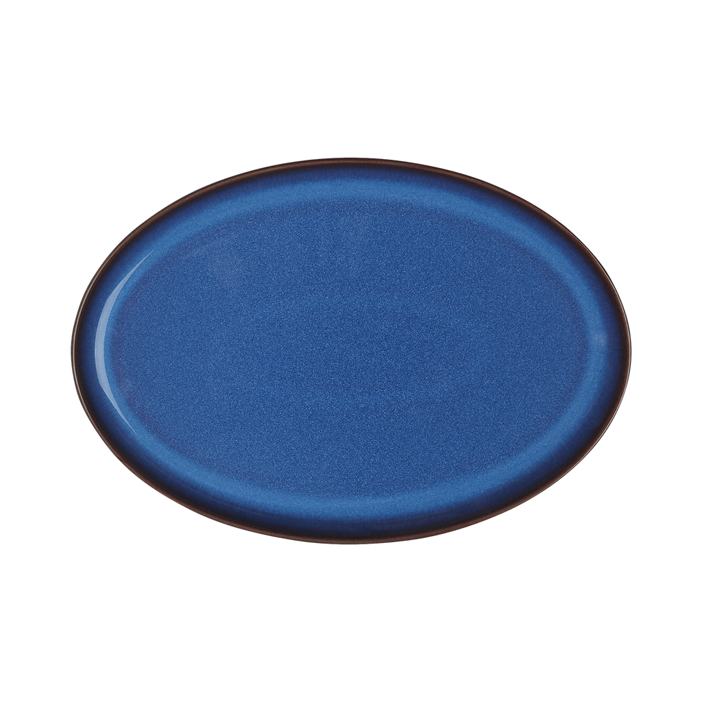 Imperial Blue Medium Oval Tray Seconds