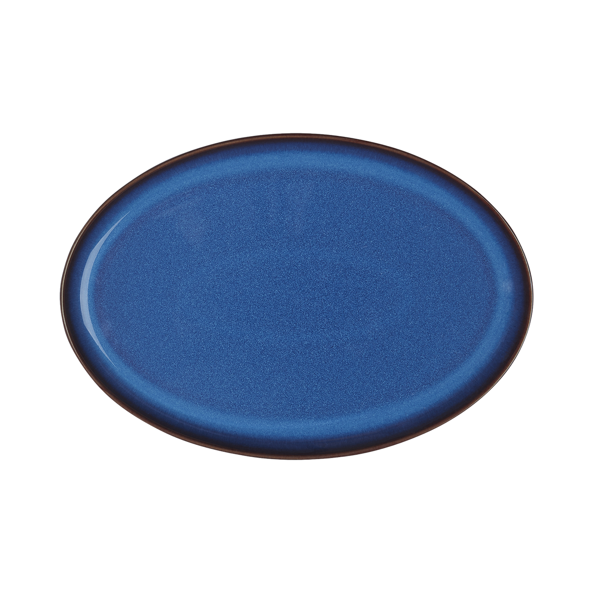 Imperial Blue Medium Oval Tray Seconds