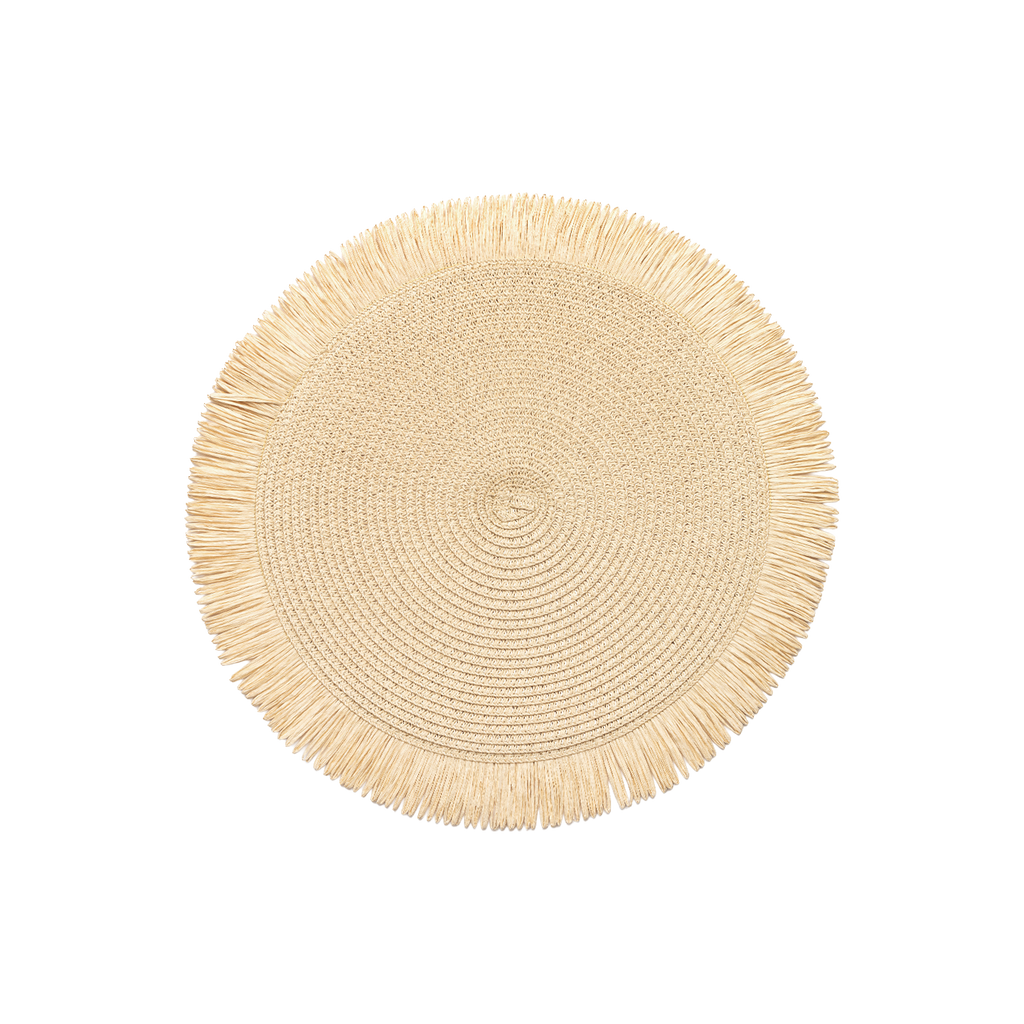 Denby Natural Round Set Of 4 Placemats