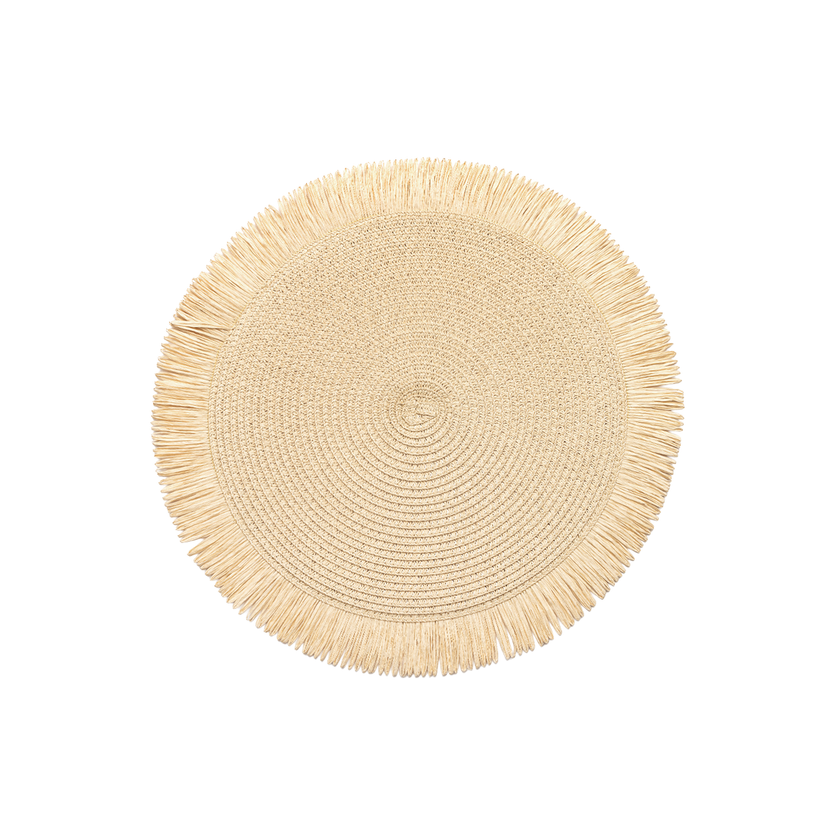 Denby Natural Round Set Of 4 Placemats