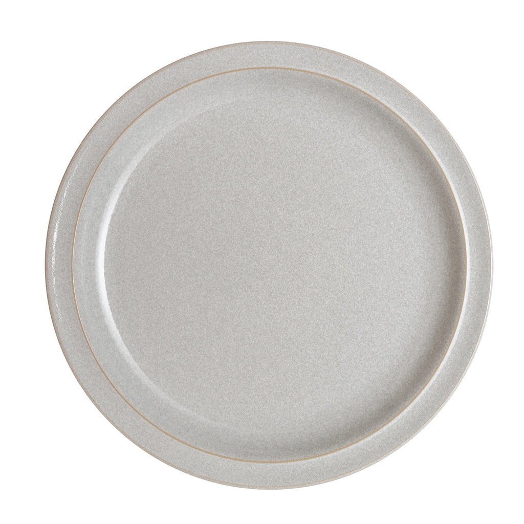 Dove Grey Dinner Plate