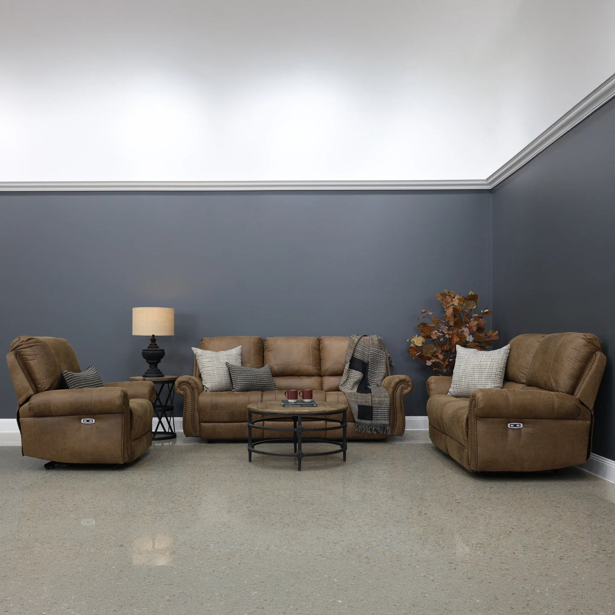 Laura 3 Seater Electric Sofa