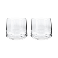 Contemporary Clear Small Tumblers - Set Of 2