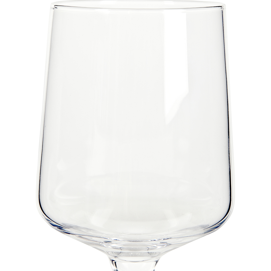 Contemporary Clear Wine Glass - Set Of 2
