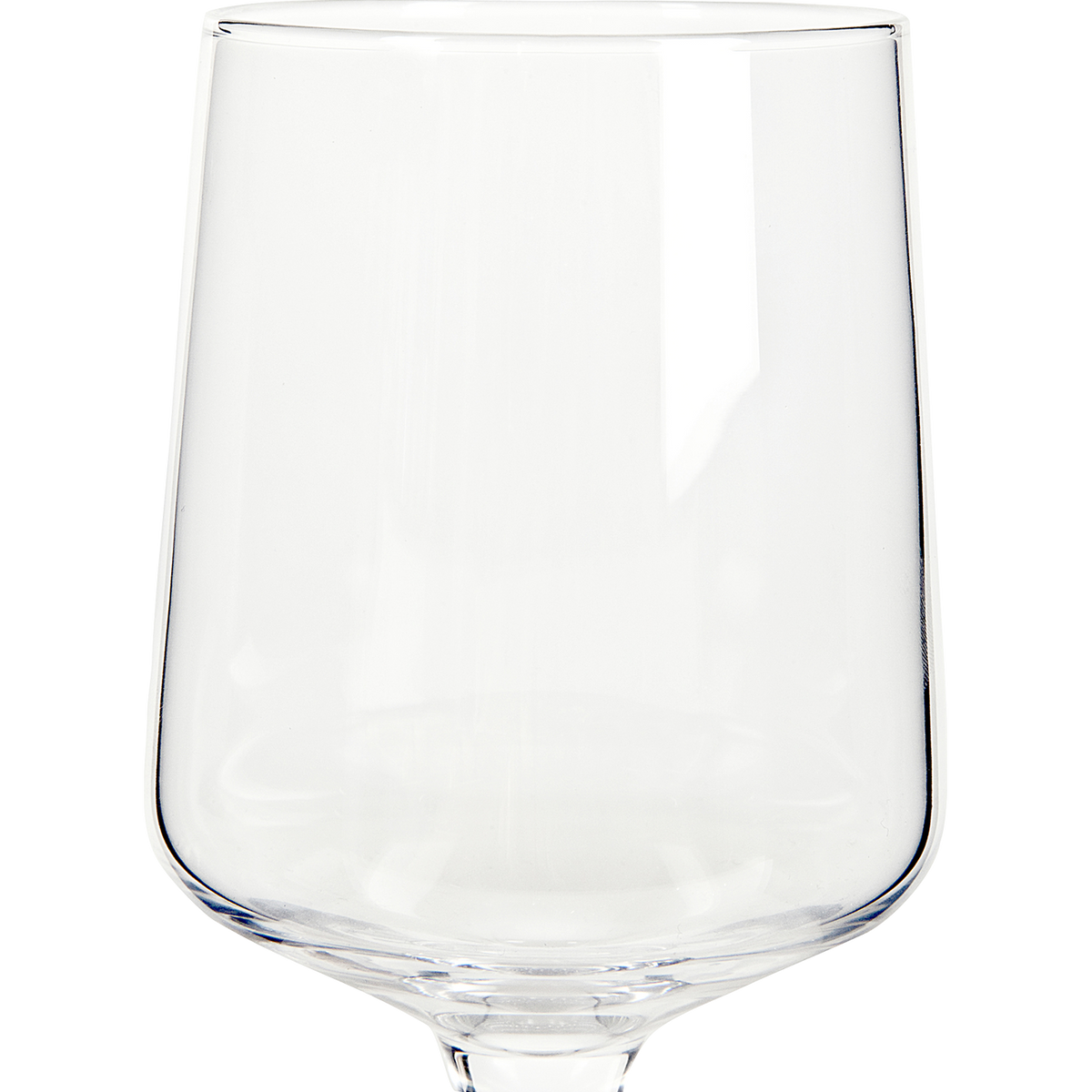 Contemporary Clear Wine Glass - Set Of 2