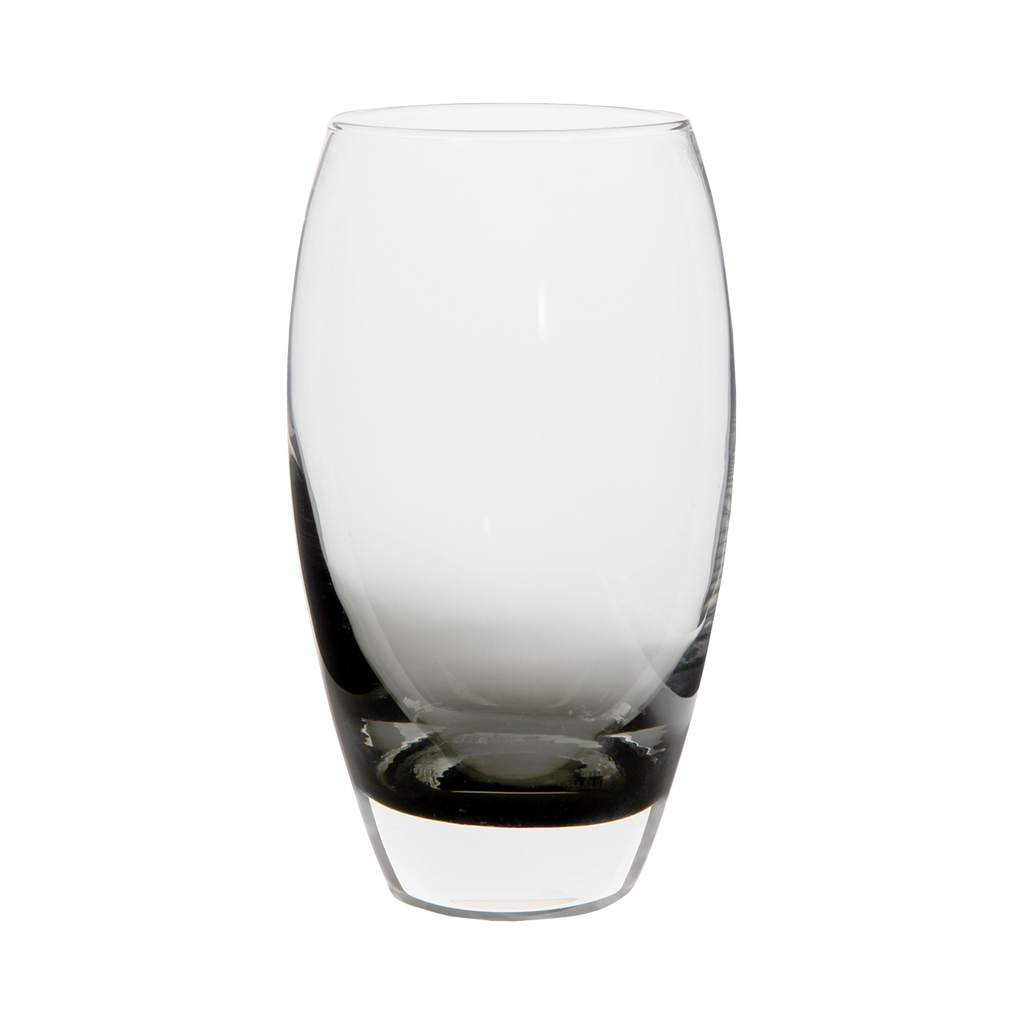 Contemporary Smoked Grey Large Tumblers - Set Of 2