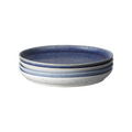 Studio Blue 4 Piece Coupe Dinner Plate Set