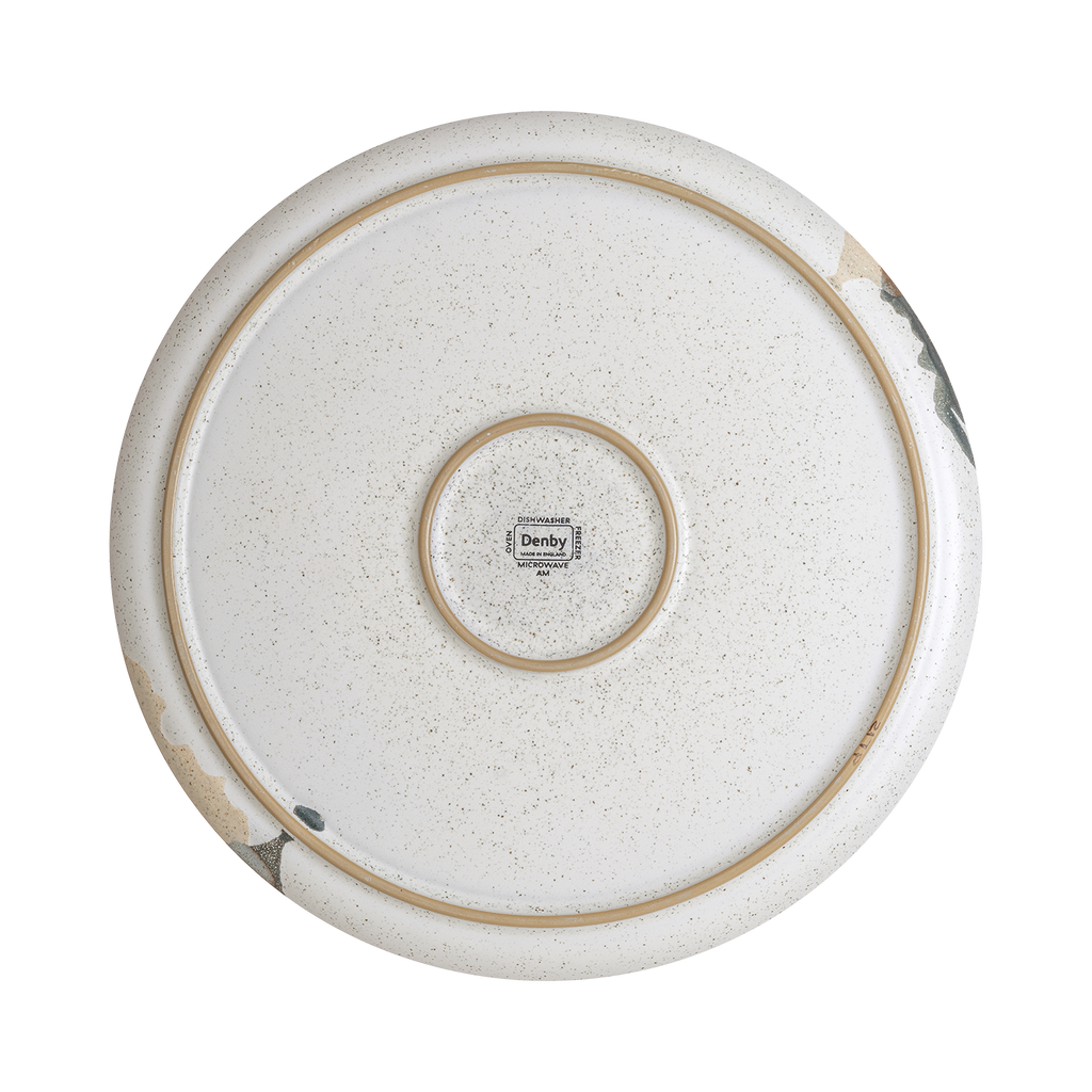 Grain Accent Round Platter
