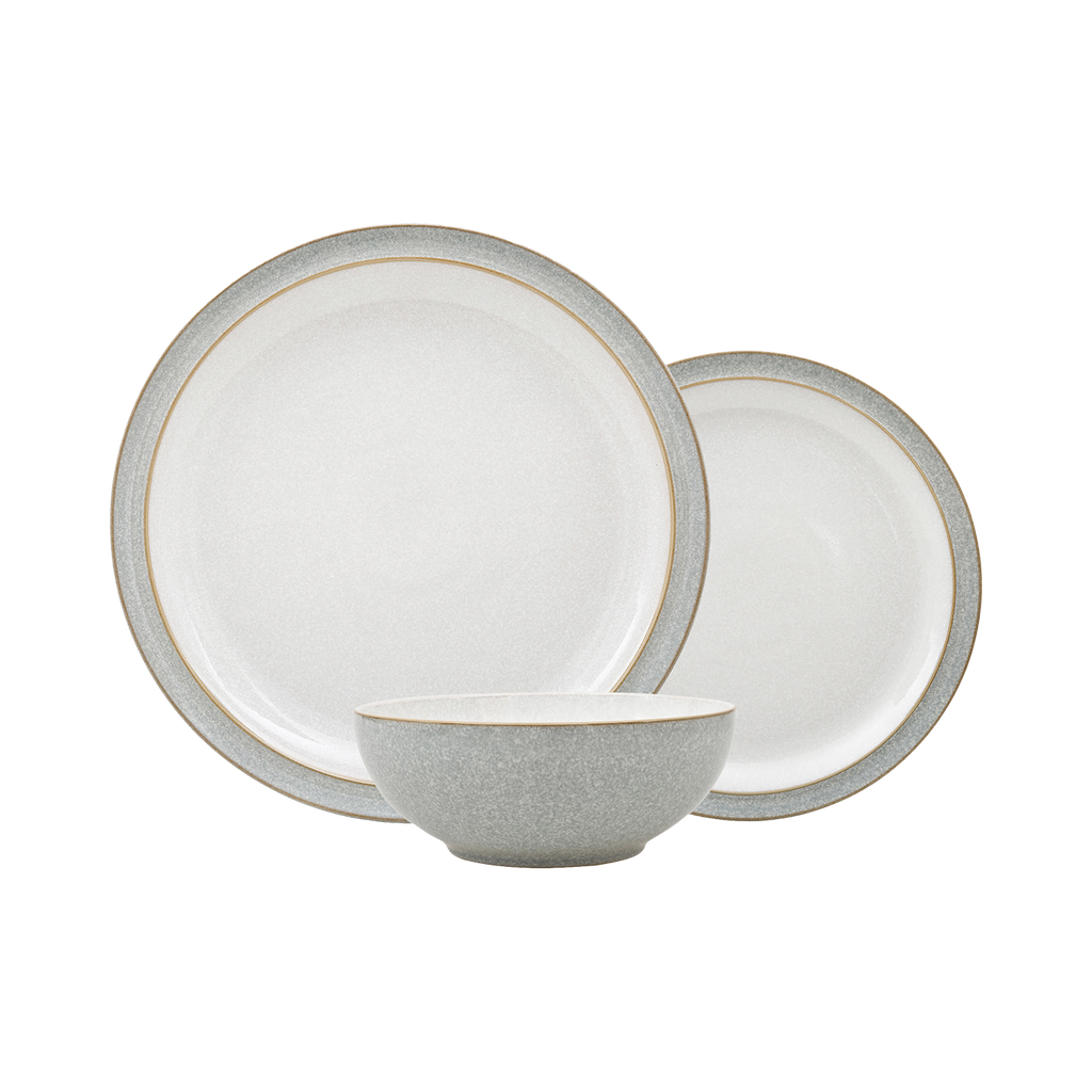 Elements Light Grey 12 Piece Dinner Set