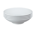 Porcelain Constance Set Of 4 Pasta Bowls